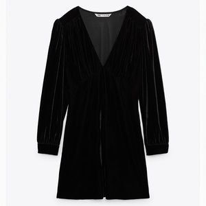 NWT Zara Velvet Dress